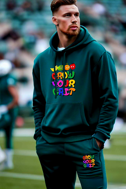 Emerald-Green Hoodie - Cozy, Trendy, and Versatile Unisex Everyday Wear