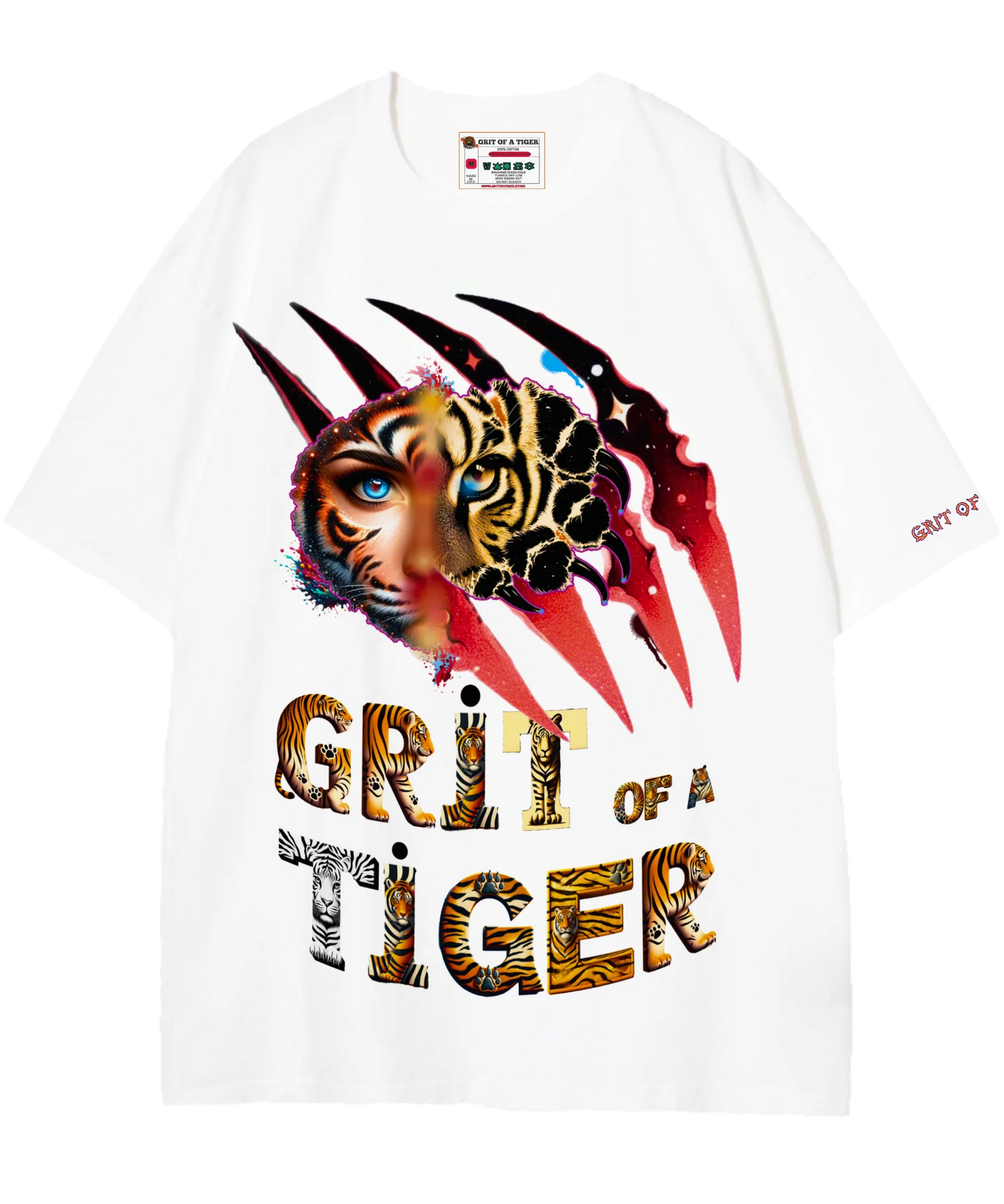 Mens drop shoulder classic t-shirt white