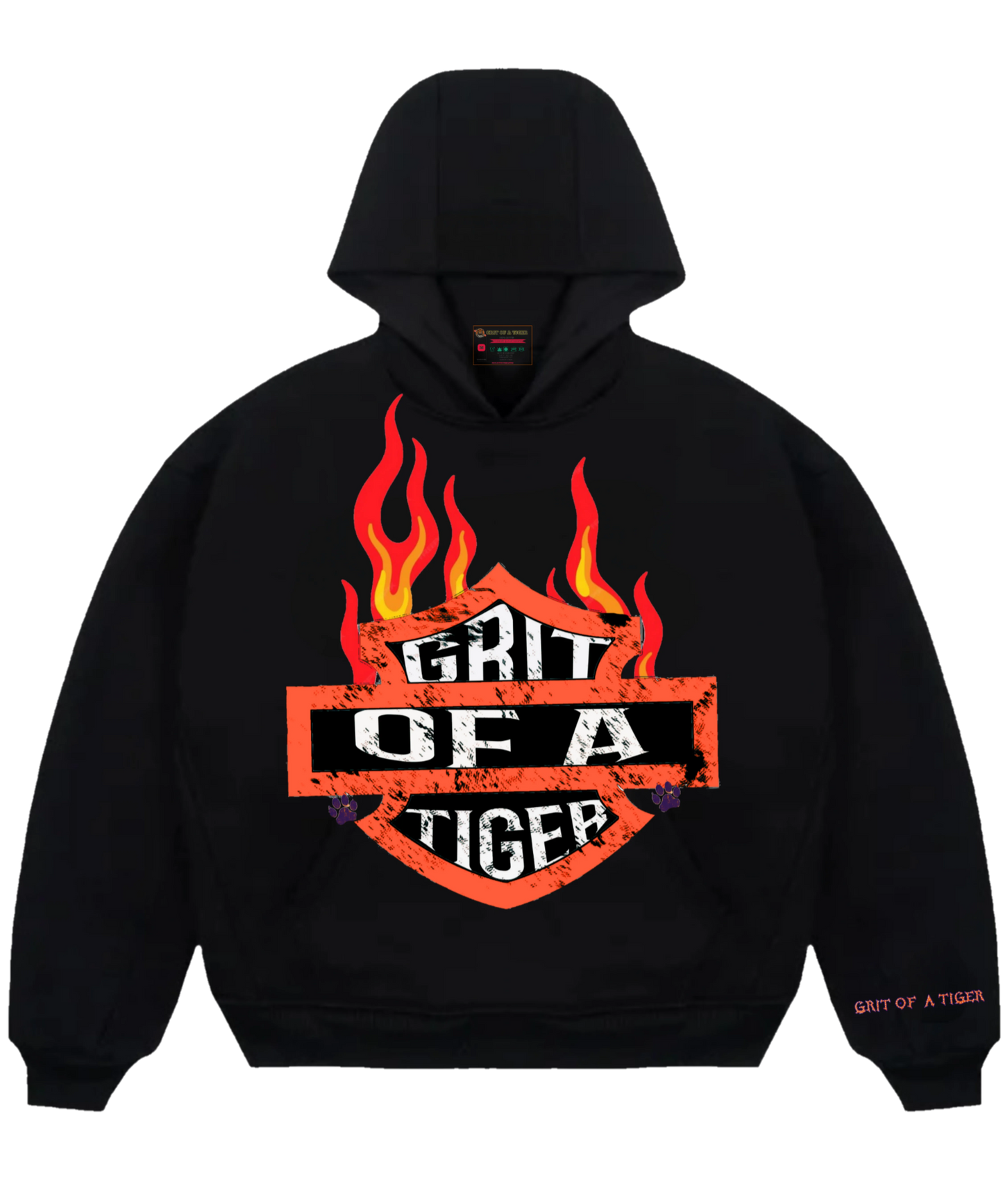 Bold Streetwear for Motorcycle Lovers Hoodie black | Premium Comfort.
