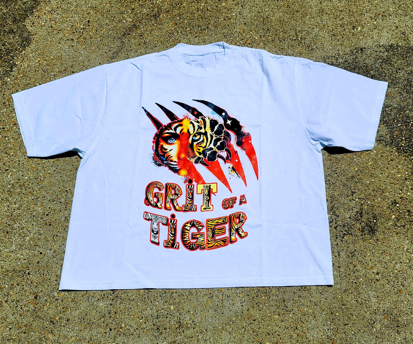 Mens drop shoulder classic t-shirt white