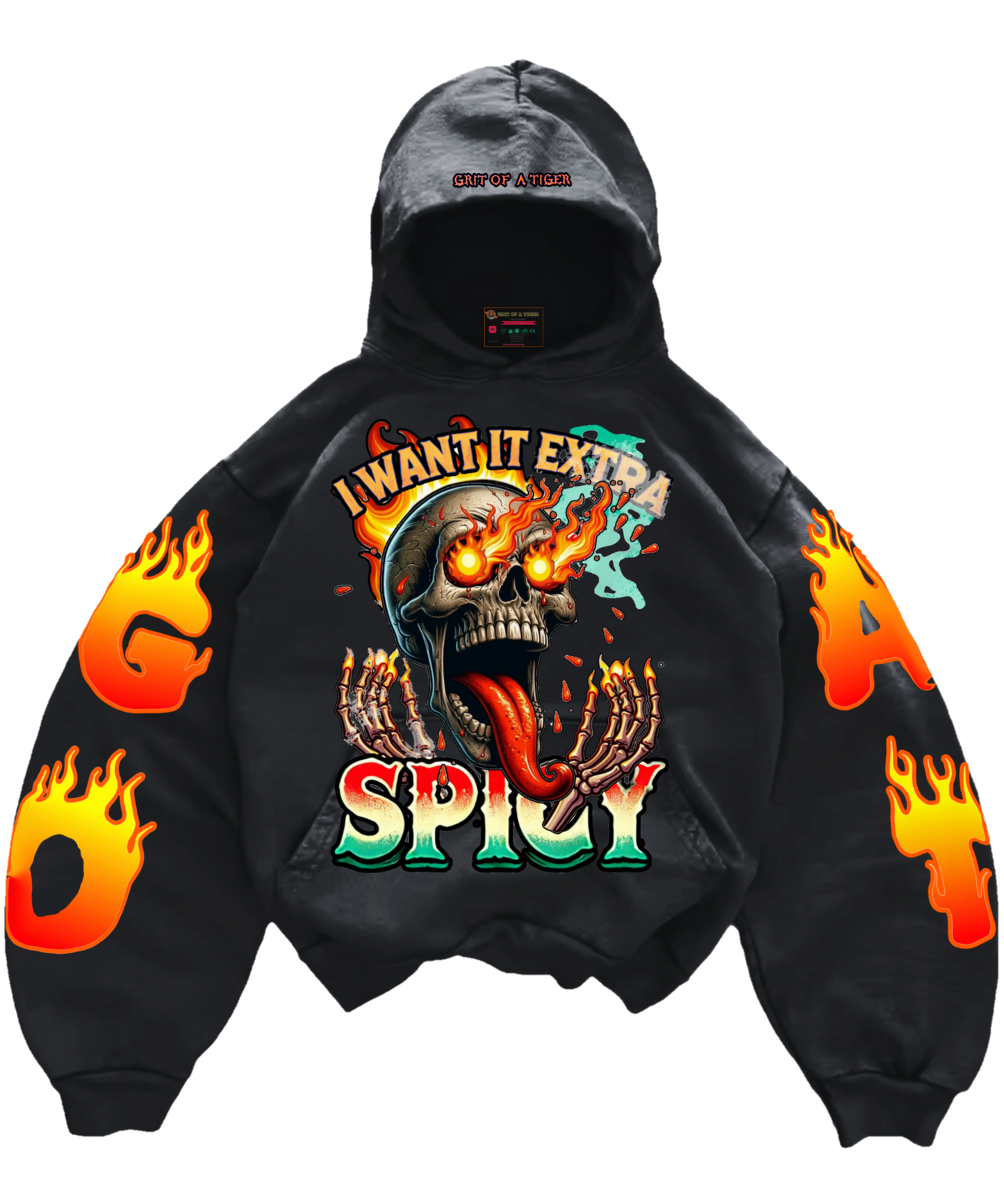 Extra Spicy Hoodie Streetwear for Confident Men & Women | Premium Oversized Hoodie
