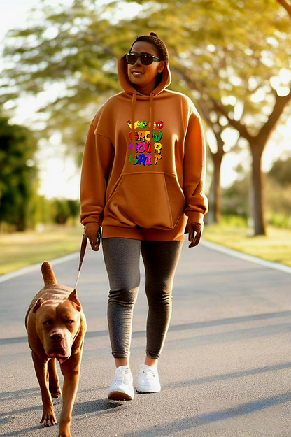 Caramel-Brown Hoodie - Soft, Stylish, and Comfortable Unisex Hoodie